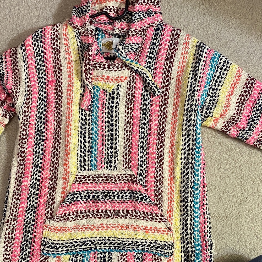 Multicolor Striped Women's Sweater (Earth Rags)